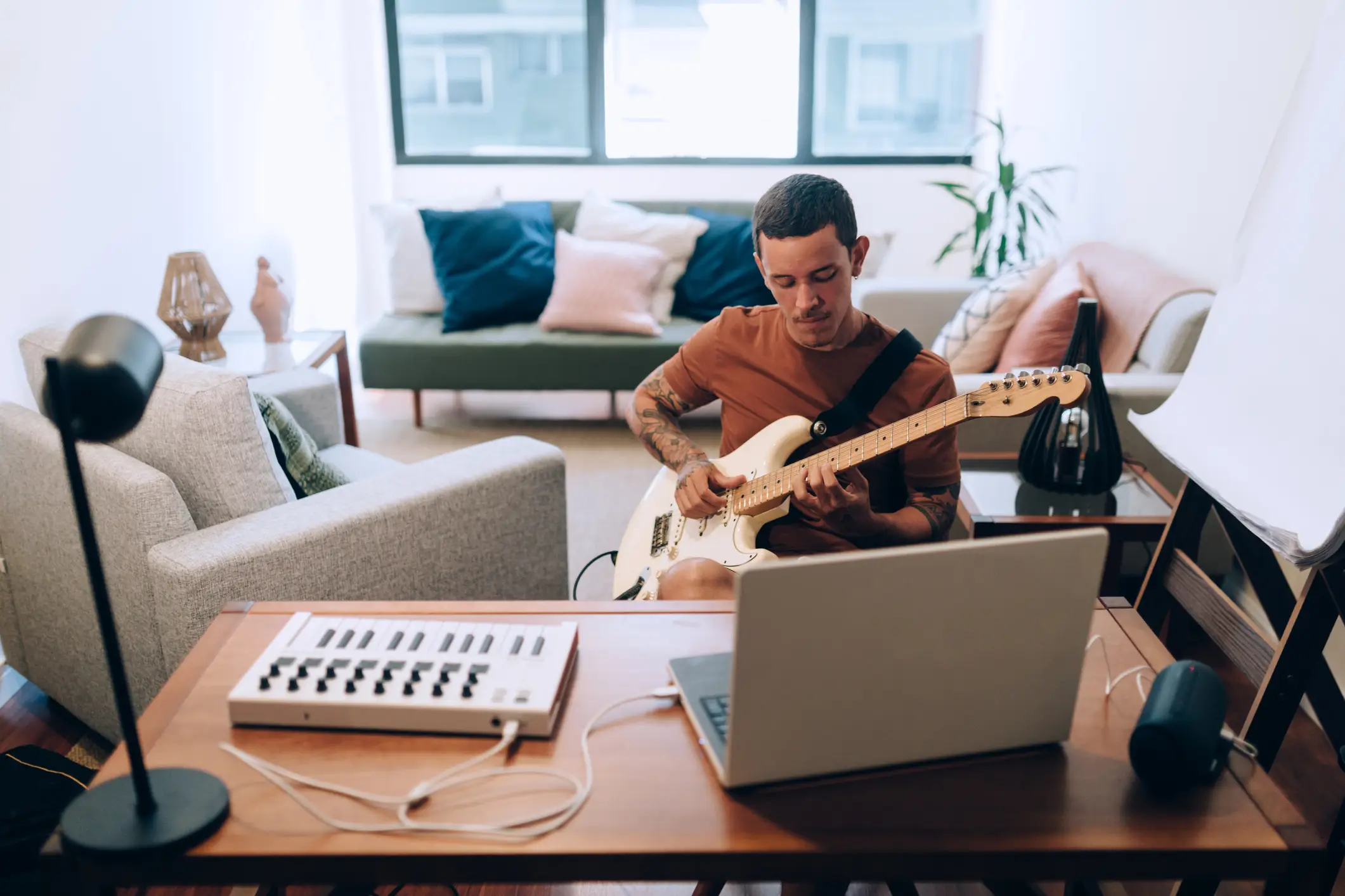 Choix de morceaux adaptés au niveau actuel du guitariste